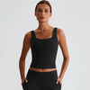 SPARK Square Neck Longline Sports Tank Top LQ8011