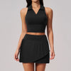 SPARK Summer Pilates Yoga Tennis Skirt Set for Women ZC9586