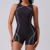 SPARK Athletic Short Bodysuit with Zipper FYD212