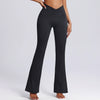 SPARK New Cross Waist Yoga Fitness Flared Pants FYD223
