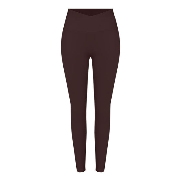 SPARK Women's Cross Waist Yoga Fitness Leggings FNK880801
