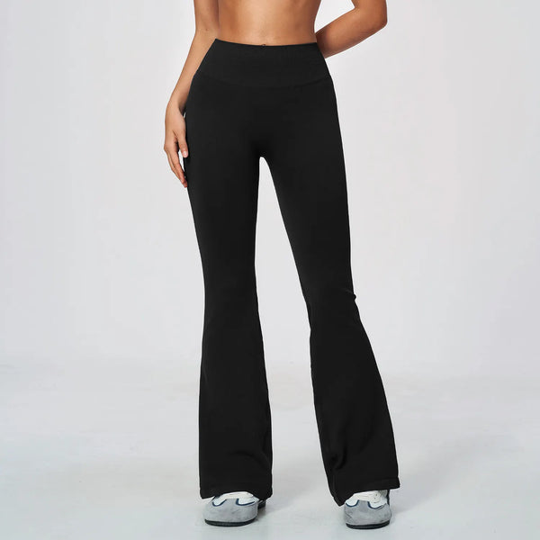 SPARK Seamless High-Waist Scrunch Butt Lifting Yoga Flare Pants ZC5112