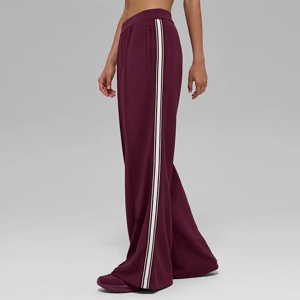 SPARK Women's Modal Air Layer Anti-Pilling Wide-Leg Casual Sports Pants QY6608