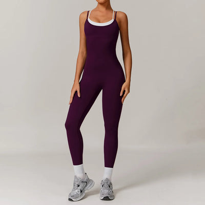 SPARK Fake Wwo Piece Jumpsuit ZC8843