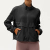 SPARK Women's Loose-Fit Outdoor Windbreaker Casual Yoga Jacket YEL22617