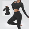 SPARK Seamless Long Sleeve Yoga Fitness Two Piece Set YB1870