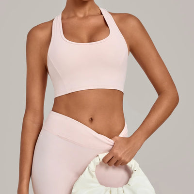 SPARK Women's Breathable Racerback Yoga Gym Bra QS5293