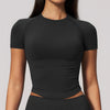 SPARK Seamless Short Sleeve Yoga Athletic Top ZC4535
