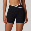 SPARK Crossover Waist Gym Shorts ZC8843