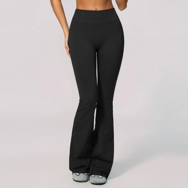 SPARK Women's Seamless High-Waisted Flare Yoga Pants ZC4535