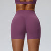 SPARK Women's High-waisted Tight Hip-lifting Yoga Shorts YEL62426