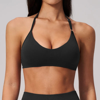 SPARK Seamless Quick-drying Halter Yoga Fitness Bra ZC2557