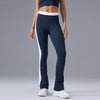 SPARK Contrast Color Yoga Flared Pants DQ25092