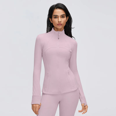 SPARK Women's Slim-Fit Zip-Up Yoga Jacket DQ26110