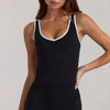 SPARK Women's Color-block Sports Yoga Tank Top FNK26034
