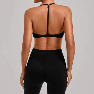 SPARK Women's Adjustable I-Shaped Back Yoga Sports Bra TF2713