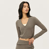SPARK Women’s Cropped V-Neck Workout Jacket DS126067