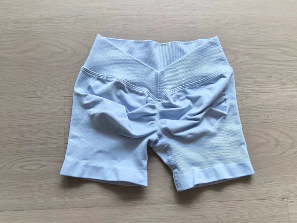 SPARK Seamless V Back Waist Butt Lifting Workout Shorts OD5188