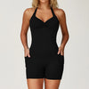 SPARK Twist Deisgn Butt Lifting Jumpsuit ZC3040