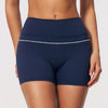 SPARK 2026 New Women's Color-Block High-Waisted Athletic Shorts ZC9615