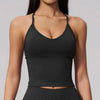 SPARK Seamless Halter Neck Y-Back Yoga Fitness Tank Top ZC3595