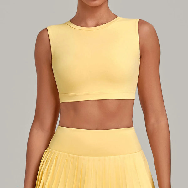 SPARK New Women's Cropped Tennis Sports Tank Top TF7710