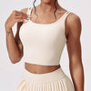 SPARK Beautiful Back Double Shoulder Straps Top CY5227
