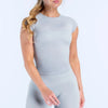 SPARK Seamless High Elastic Short Sleeve Yoga T-Shirt for Women HQ133