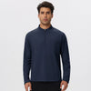 SPARK Men’s Half-Zip Lightweight Warm-Up Pullover Long Sleeve YEL61527