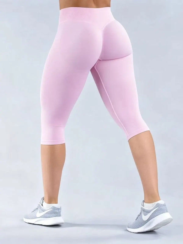 SPARK Low-Rise Seamless Butt-Lifting Yoga Capri OD5796