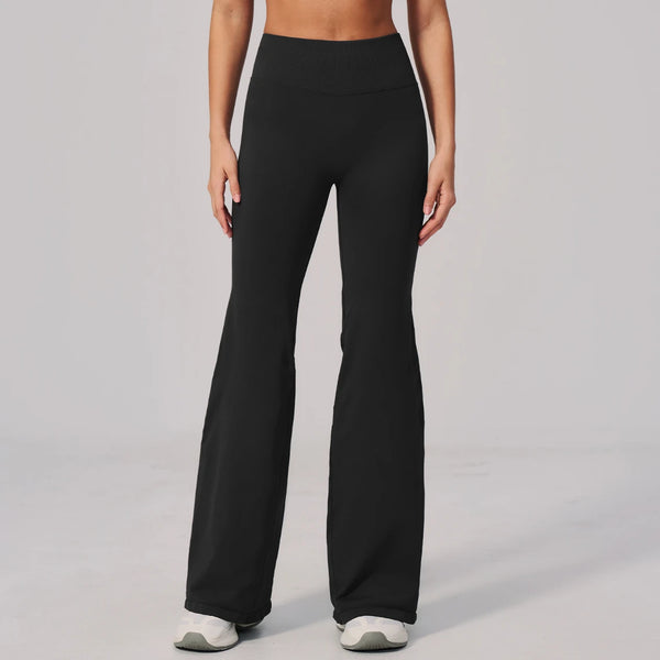 SPARK Seamless High Waist Tummy Control Hip Lifting Yoga Flared Pants ZC2557