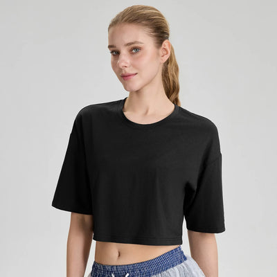SPARK New Spring Summer Women's Modal Yoga T-Shirt YEL52248
