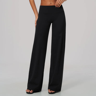 SPARK Women's High-Waisted Wide-Leg Yoga Pants ZC2585