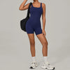 SPARK Quick-dry One-piece Workout Bodysuit with Adjustable Straps TF1410