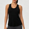 SPARK Women's Summer Cool Fabric High Elastic Yoga Tank Top YEL12131