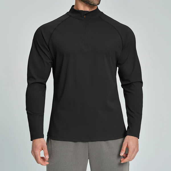 SPARK Men's Half-zip Workout Long Sleeve Top DD5086