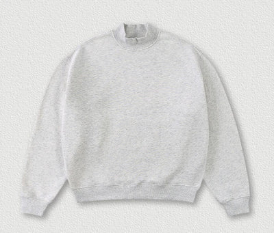 SPARK Half Turtleneck Loose Unisex Sweatshirt TH25810