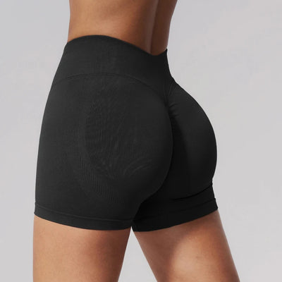 SPARK Seamless Fitness Shorts 3 Inch Scrunch Butt Yoga Shorts for Women ZC3595