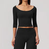 SPARK Women's Quick Dry Half-Sleeve Yoga Fitness Top ZC5529
