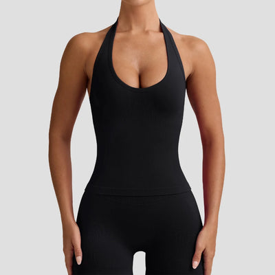 SPARK Seamless Halter Yoga Fitness Tank Top HQ1314