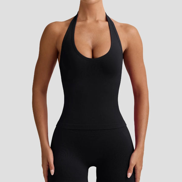 SPARK Seamless Halter Yoga Fitness Tank Top HQ1314
