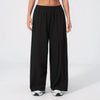 SPARK Color-Block Women's Yoga Pants – UV Sun Protection & Loose Fit ZC3598