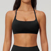 SPARK Seamless Cross Back Adjustable Sports Yoga Bra ZC7790