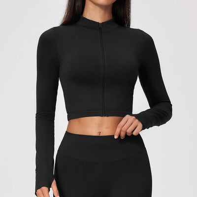 SPARK Seamless Women’s Cropped Yoga Fitness Jacket ZC5112
