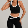 SPARK Women's Color Block U-Neck Yoga Tank Top TF4012