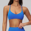 SPARK Cross-Back Spaghetti Straps Yoga Fitness Bra ZC3091-2