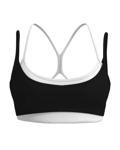 SPARK Color-blocked Leopard Print Yoga Two-piece Set HHNH107