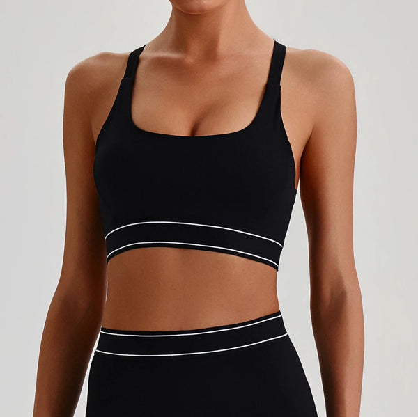 SPARK Women's High Impact Adjustable Back Closure Yoga Bra LQ2231
