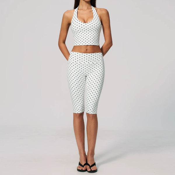 SPARK New Polka Dot Yoga Set For Women ZC4551-1