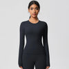 SPARK Normal Slim Yoga Fitness Long Sleeve Top LR7102